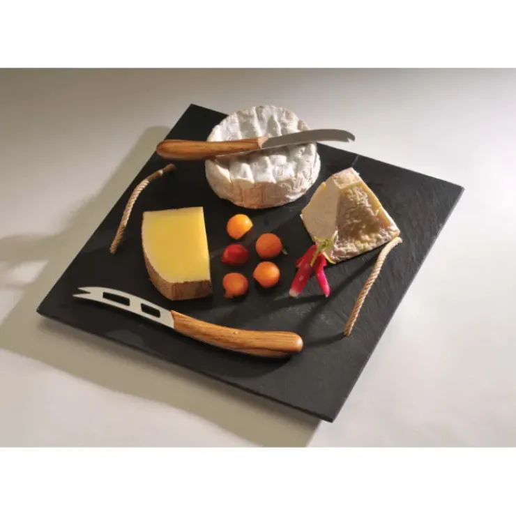 Outlet LEBRUN Plateau à fromage poignées corde par