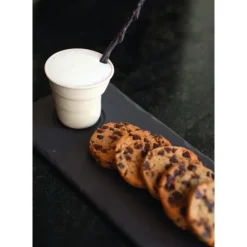 Best REVOL Plateau Gourmand 1 encoche Ardoise 29 x 13 cm Basalt