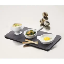 REVOL Plateau Rectangulaire Ardoise 25 x 12 cm Basalt