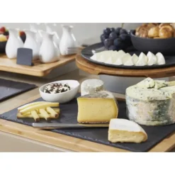 New REVOL Plateau Rectangulaire Ardoise 1/2 GN (32,5 x 27 cm) Basalt