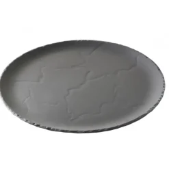 Clearance REVOL Plateau Rond Ardoise Ø 28,5cm Basalt