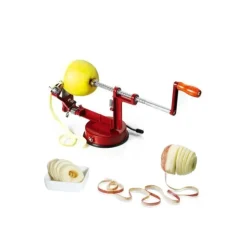 Outlet La Bonne Graine Pèle-pommes Rouge à ventouse