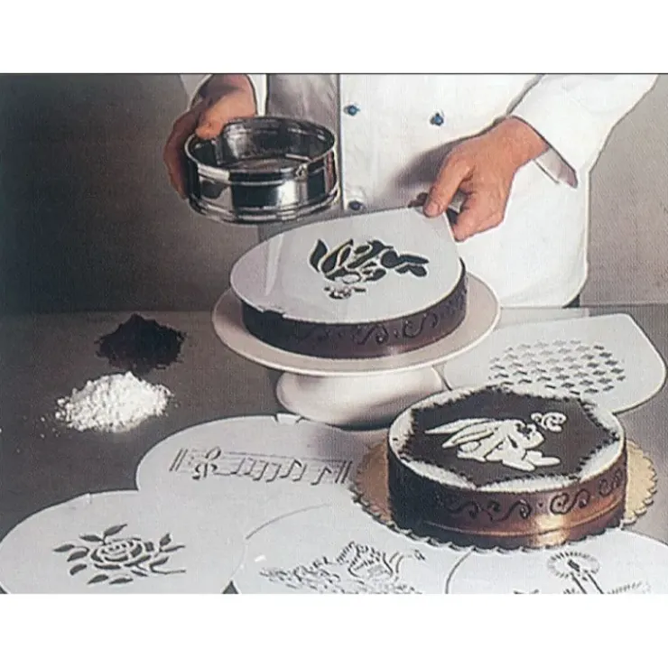 Clearance MALLARD FERRIERE Pochoir Paysage Lac pour Gâteaux