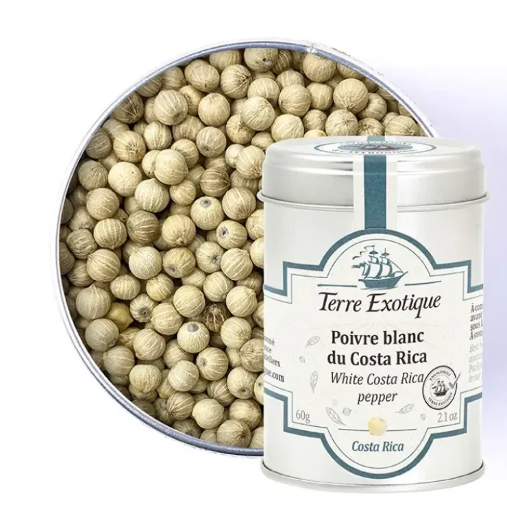 New TERRE EXOTIQUE Poivre Blanc du Costa Rica 60 g