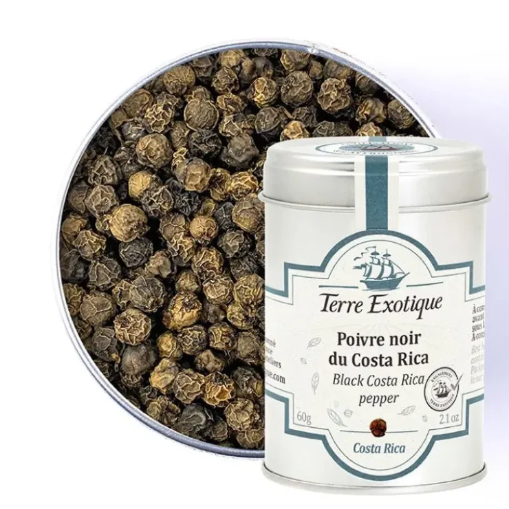 Discount TERRE EXOTIQUE Poivre Noir du Costa Rica 60 g