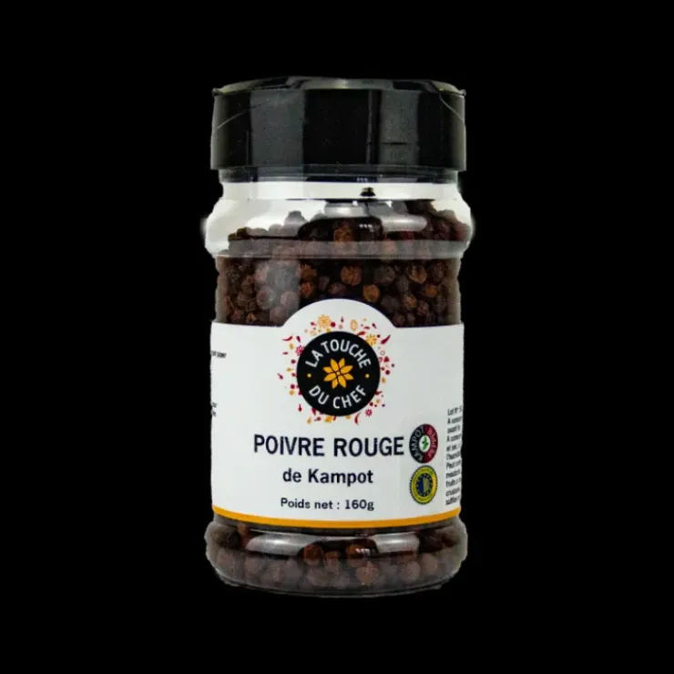 Online LA TOUCHE DU CHEF Poivre Rouge Kampot IGP 160 g