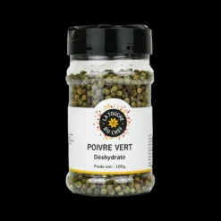 Hot LA TOUCHE DU CHEF Poivre Vert Déshydraté 100 g
