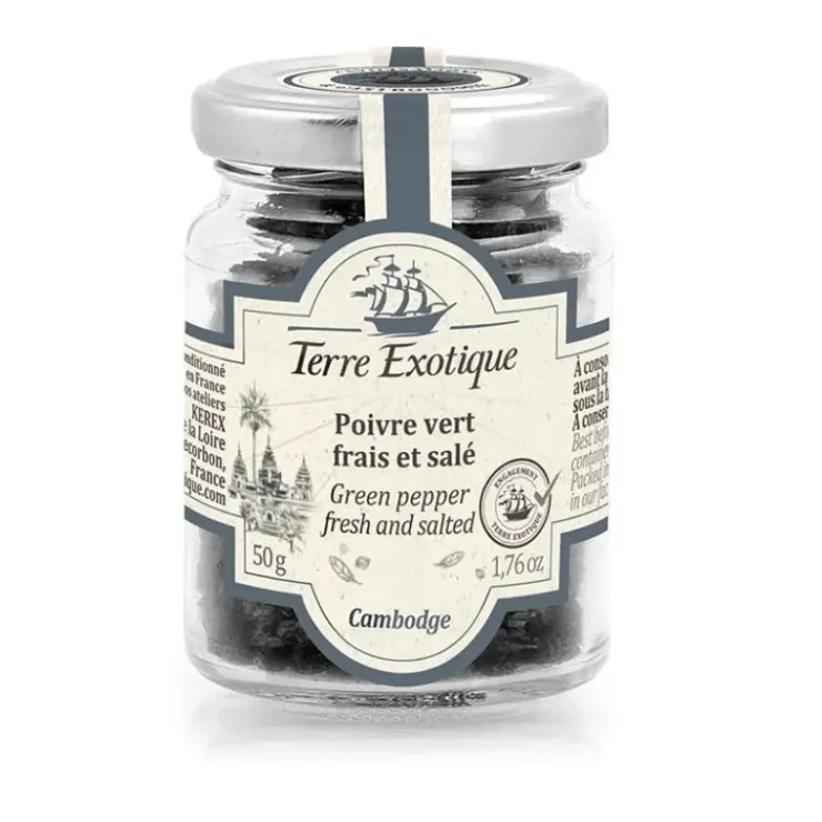 Hot TERRE EXOTIQUE Poivre Vert Frais et Salé 50 g