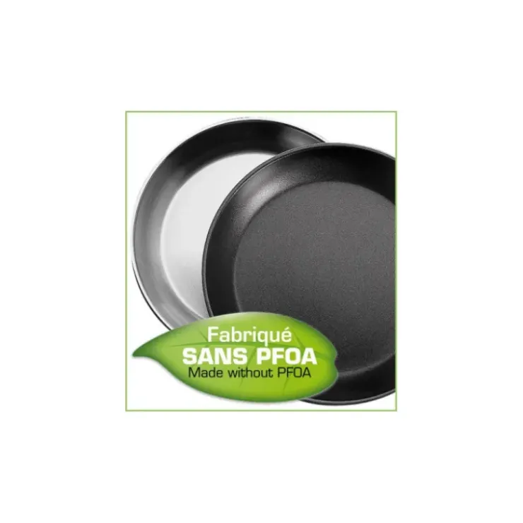 Discount CRISTEL Poêle Ø 28 cm Strate Amovible Inox Exceliss