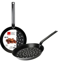 Best IBILI Poêle à Châtaigne Ø26 cm en Acier