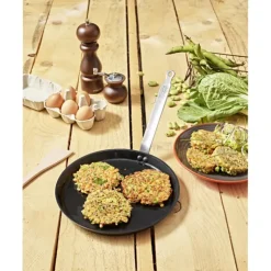 New DE BUYER Poêle à Crêpes Anti Adhésive Ø 26 cm Choc Intense