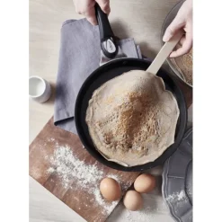 DE BUYER Poêle à Crêpes Anti Adhésive Ø 30 cm Choc Intense Amovible