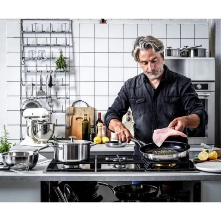 New KITCHENAID Poêle à Frire Inox 28cm