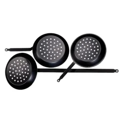 Hot DE BUYER Poêle à Marrons sur Braise Manche Long Outdoor