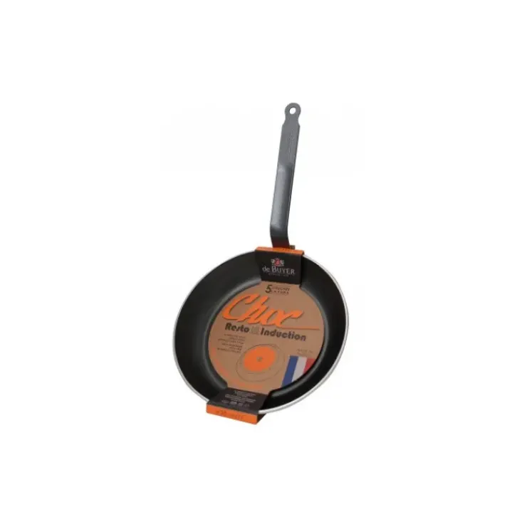 New DE BUYER Poêle Antiadhésive ø24 cm Choc Resto Induction