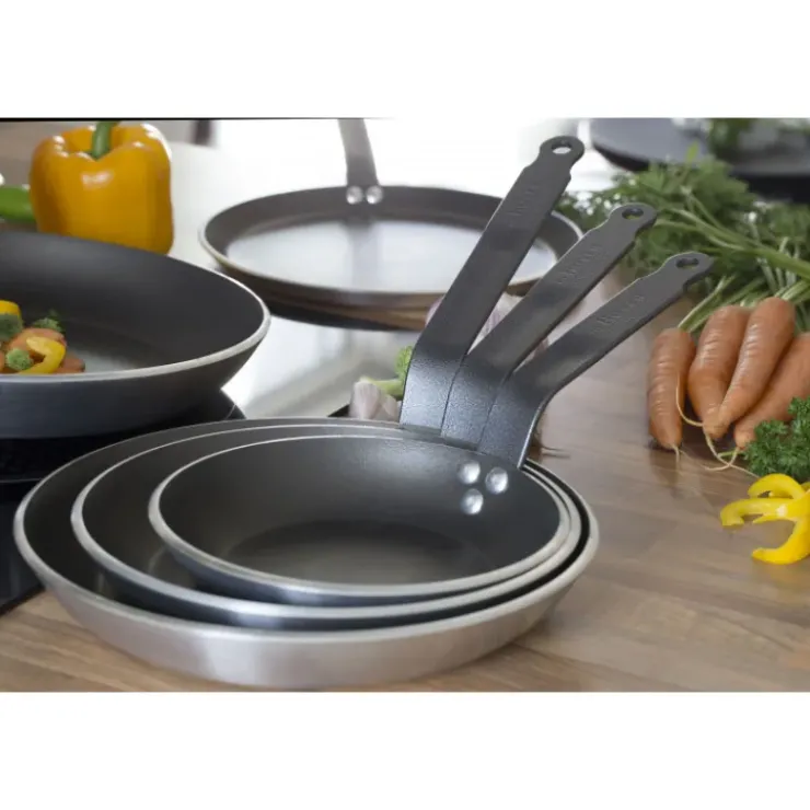 New DE BUYER Poêle Antiadhésive ø24 cm Choc Resto Induction