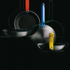 New DE BUYER Poêle Antiadhésive ø24 cm HACCP Bleu Choc Resto Induction