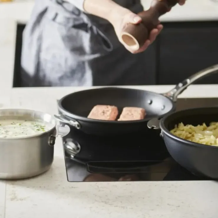 Best DE BUYER Poêle Antiadhésive Amovible Ø 28 cm Choc Extrême Loqy