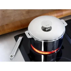 Clearance CRISTEL Poêle Casteline Ø 32 cm Manche Amovible Inox