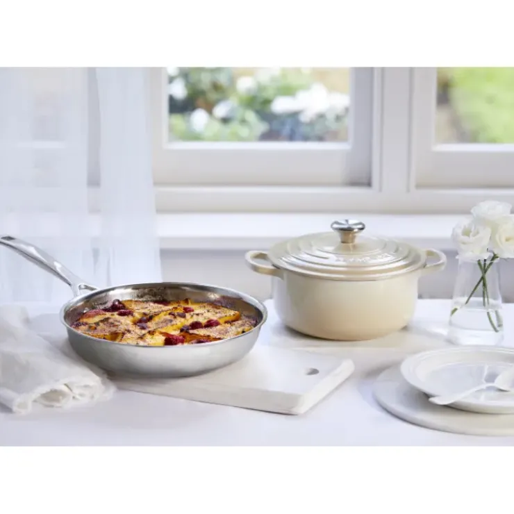 Outlet LE CREUSET Poêle Inox 26 cm Signature