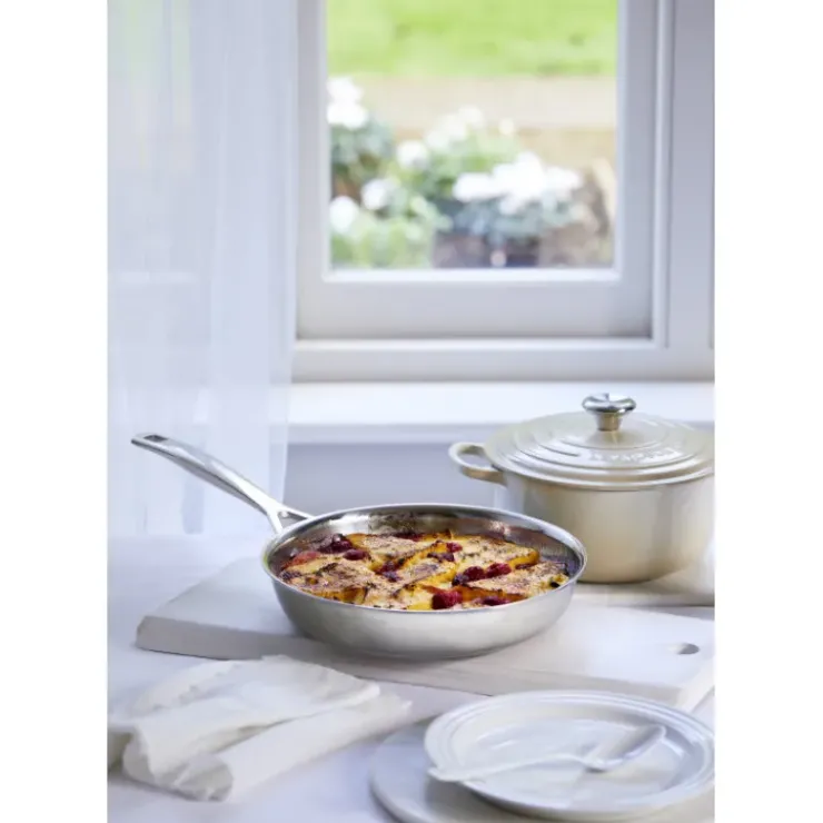 Clearance LE CREUSET Poêle Inox 30 cm Signature