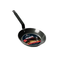 Discount DE BUYER Poêle Lyonnaise Carbone Plus Ø 20 cm - Poêle à frire ronde