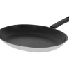 New CRISTEL Poêle Ovale Mutine Ø 35 cm Manche Fixe Anti-Adhésive Inox