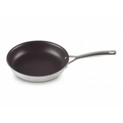 Best LE CREUSET Poêle Profonde en Inox Anti-Adhésif 24 cm