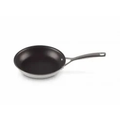 LE CREUSET Poêle Profonde en Inox Anti-Adhésif 20 cm