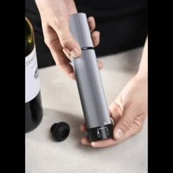 Clearance PEUGEOT Pompe à Vin et Champagne Double Manuelle Acier Line