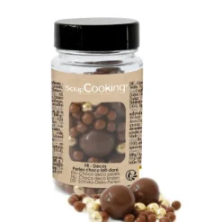 Clearance SCRAPCOOKING Pot de Décors en Perles Or et Chocolat au Lait 50 g