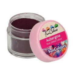 Online FUNCAKES Poudre comestible Aubergine 1,5 g