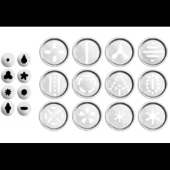 Sale IBILI Presse à Biscuit et Décors Aluminium 0,2 L