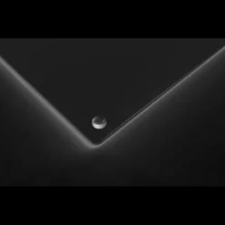 Hot PEBBLY Protection Plaque de Cuisson en Verre 57 x 50 cm Noir