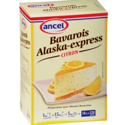 ANCEL Préparation bavarois Alaska-Express Citron 1 kg
