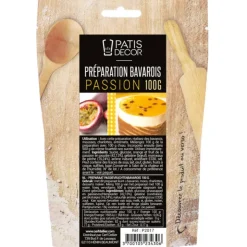Best PATISDECOR Préparation Bavarois Gel Passion 100 g Patisdécor