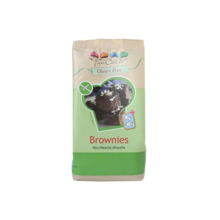 Best FUNCAKES Préparation Brownie Sans Gluten 500 g