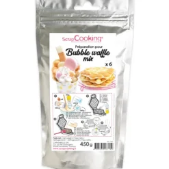 Hot SCRAPCOOKING Préparation Bubble Waffles 450g