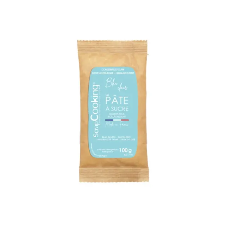 Discount SCRAPCOOKING Pâte à Sucre Bleu Clair 100 g