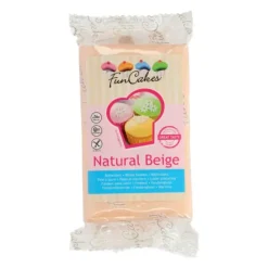 FUNCAKES Pâte à Sucre Chair 250g