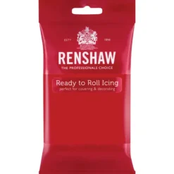 RENSHAW Pâte à Sucre Pro Rouge 250g