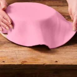 New FUNCAKES Pâte à Sucre Prête à Dérouler Rose Pâle 430 g