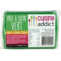Best CUISINEADDICT Pâte à Sucre Vert 250g