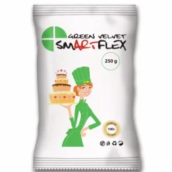 Hot SMARTFLEX Pâte à Sucre Vert Green Velvet 250g
