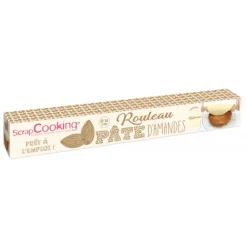 Clearance SCRAPCOOKING Pâte d'Amande Naturelle en Rouleau ⌀ 36 cm 300g