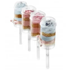 Online IBILI Push up Cakes Ø 5 cm x H 9,5 cm (x4)