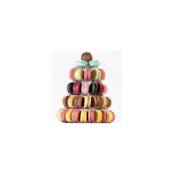 Clearance MALLARD FERRIERE Pyramide à Macaron verticale 10 plateaux amovibles