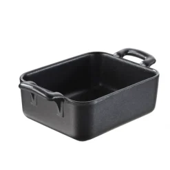 Best REVOL Ramequin Rectangulaire Noir 12x10 cm Belle Cuisine