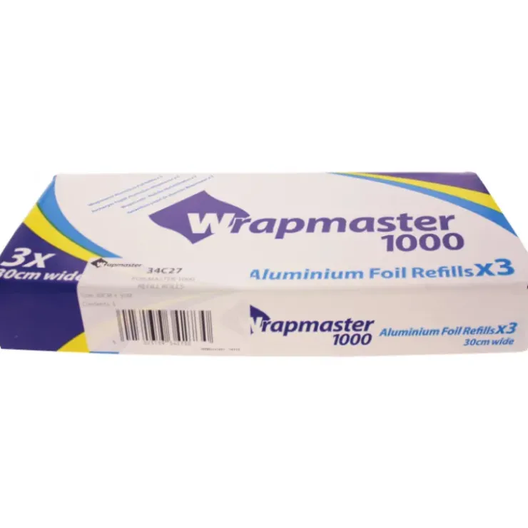 Online WRAPMASTER Recharge Film Aluminium x3 Devidoir 1000