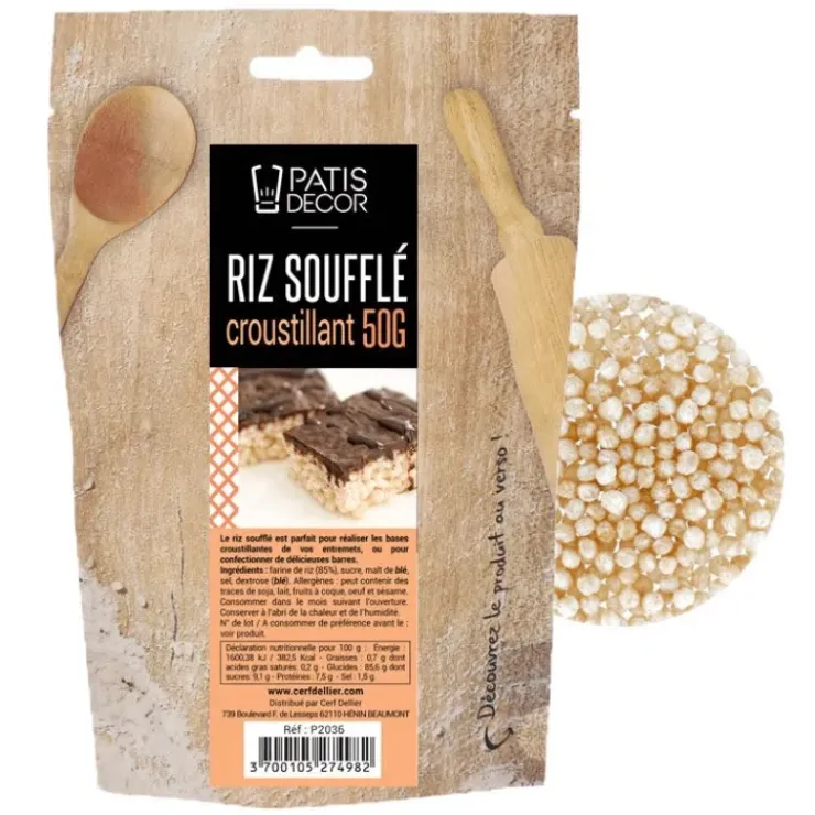 Outlet PATISDECOR Riz Soufflé 50 g Patisdécor